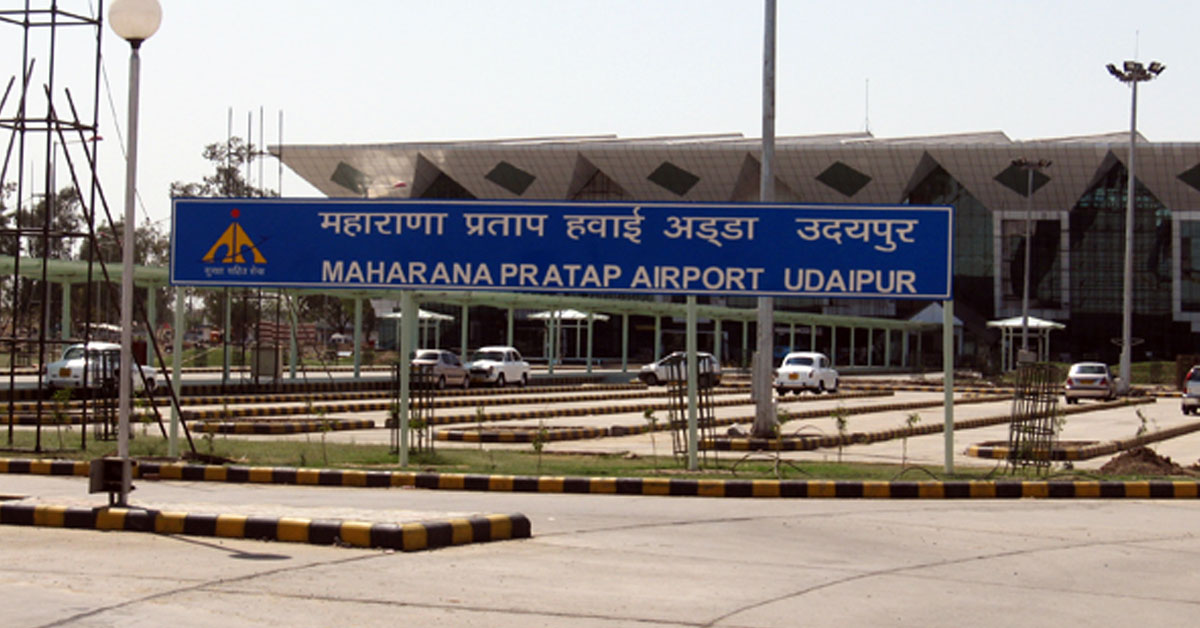 पीएम मोदी ने उदयपुर हवाई अड्डे पर नए टर्मिनल का उद्घाटन किया