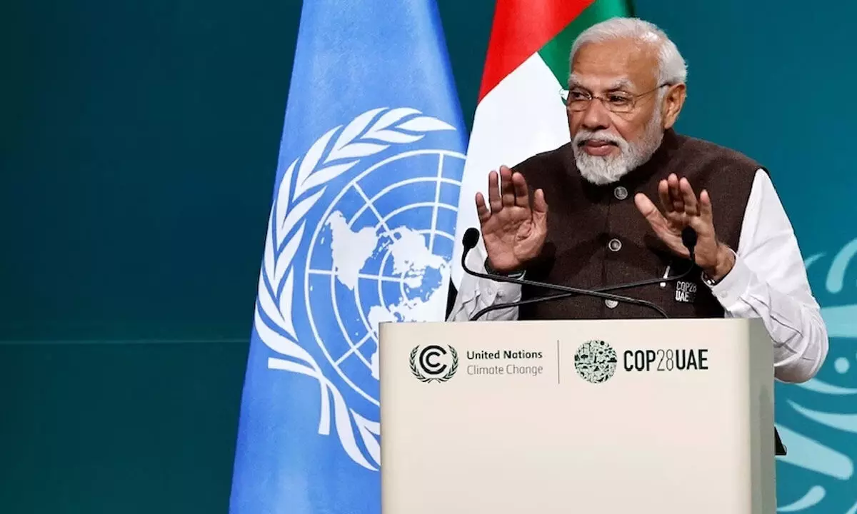 Dubai में COP28 शिखर सम्मेलन में PM Modi