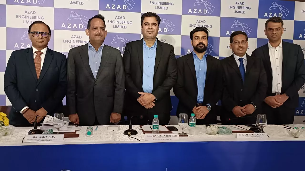Azad Engineering IPO Listing