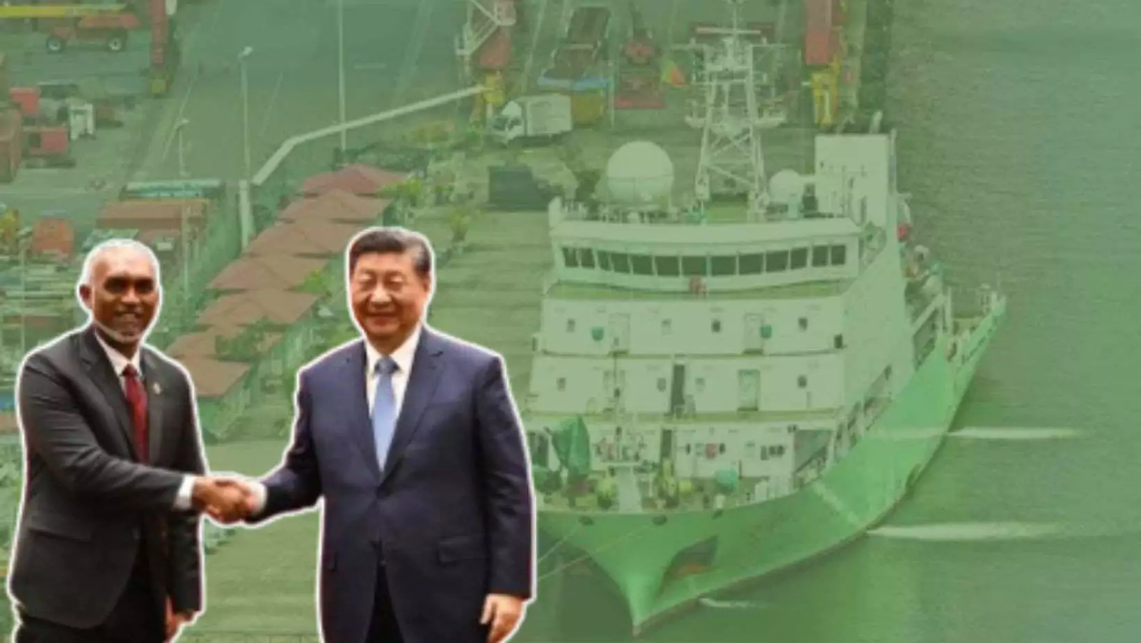 चीनी जासूसी जहाज मालदीव की ओर बढ़ा