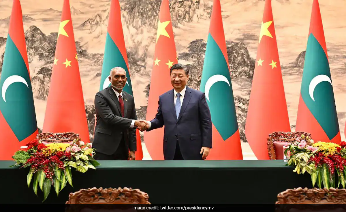 राष्ट्रपति मोहम्मद मुइज्जू ने चीन के साथ वन बेल्ट वन रोड सहित 20 समझौतों पर हस्ताक्षर किए